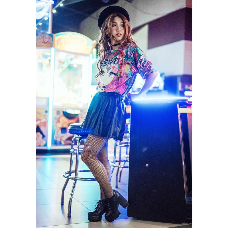 OMOCAT×巡音ルカ tシャツ OMOCAT×巡音ルカ】LUKA Jersey Shirt | PARK公式通販