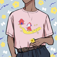 【宇宙サマー】LITTLE RED RIDING DOG T-SHIRT