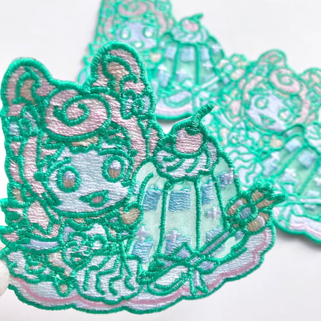原宿バーチャルパーク　キラキラカフェワッペン