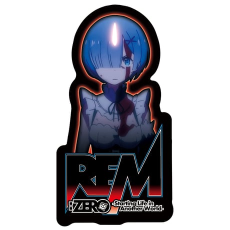 【二次元COSPA】鬼レム ステッカー [Re:ゼロから始める異世界生活] 7953-2309