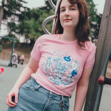 【宇宙サマー】OYASUMI MAJO T-SHIRT