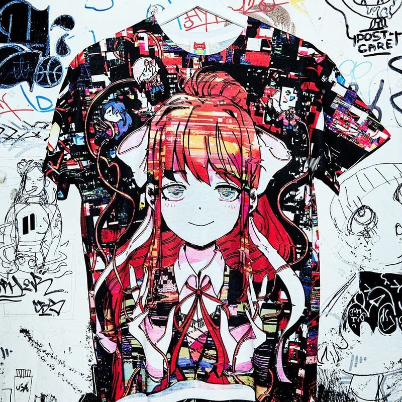 【OMOCAT×DDLC】JUST MONIKA T-Shirt OMOCAT×DDLC】JUST MONIKA T-Shirt | PARK公式通販