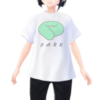 【VRoid用テクスチャ】PARKロゴ Tシャツ