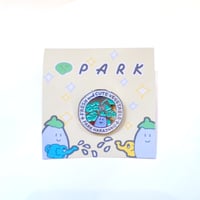 ナスコインピンバッジ（Eggplant Coin Pin Badge）