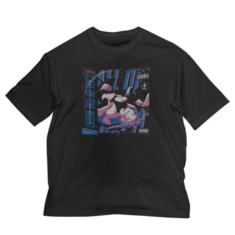 【COSPA】ナズナ レコードジャケット ビッグシルエットTシャツ [よふかしのうた] 1142-2851
