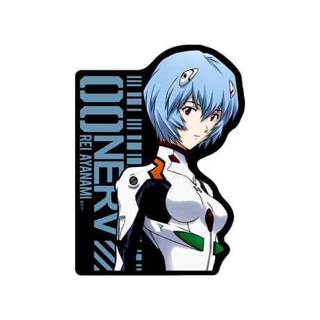 【COSPA】綾波レイ 屋外対応ステッカー [EVANGELION] 0135-0322