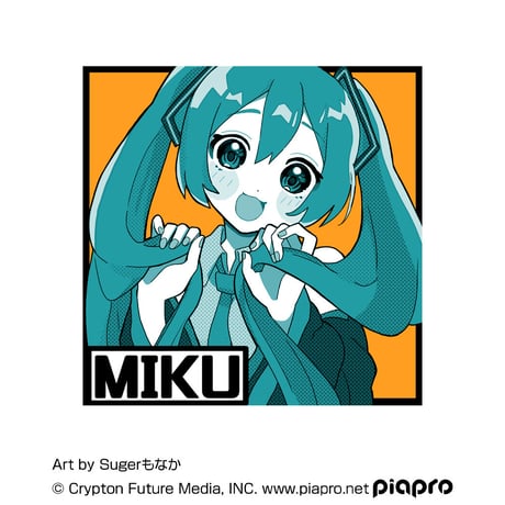 【COSPA】初音ミク Tシャツ Sugerもなか Ver. [初音ミク] 0592-1320