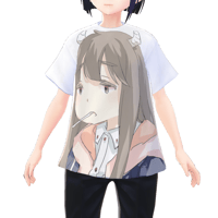【VRoid用テクスチャ】須藤りと フルグラフィックTシャツ