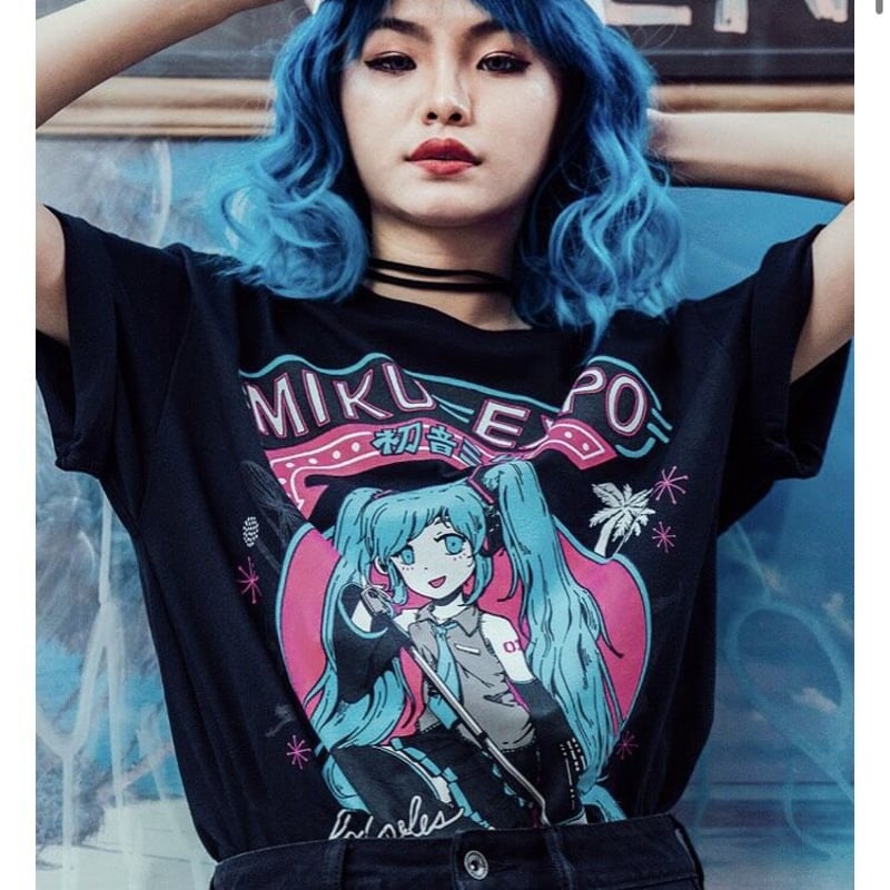 OMOCAT×初音ミク】MIKU EXPO U.S.A. TOUR T-Shirt | PA