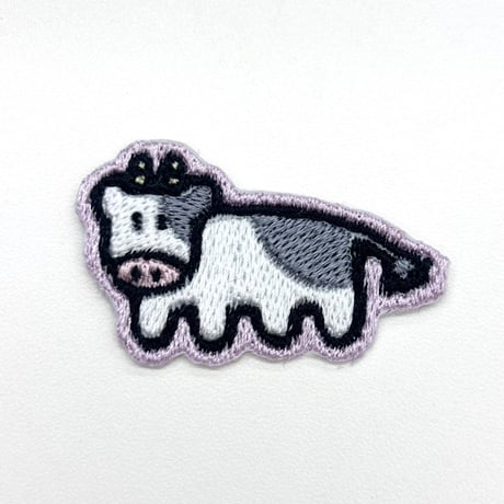 PARKオリジナル　刺繍ワッペン　うし