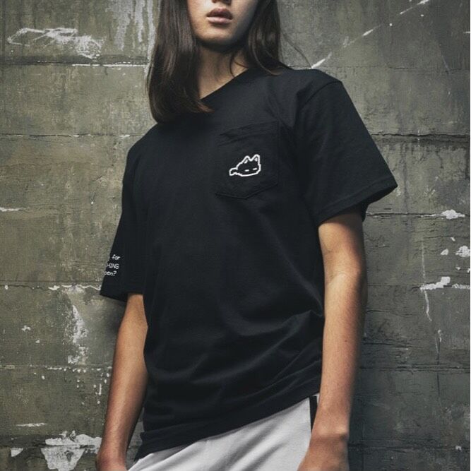 OMORI Tシャツ Otherworld Pocket Mサイズ 水色 OTHERWORLD Pocket T-Shirt – OMOCAT