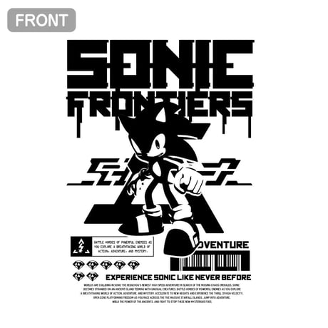 【COSPA】ソニックフロンティア ビッグシルエットTシャツ [ソニックフロンティア]