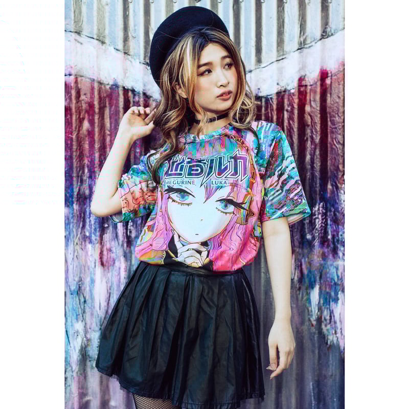 OMOCAT×巡音ルカ tシャツ OMOCAT×巡音ルカ】LUKA Jersey Shirt | PARK公式通販