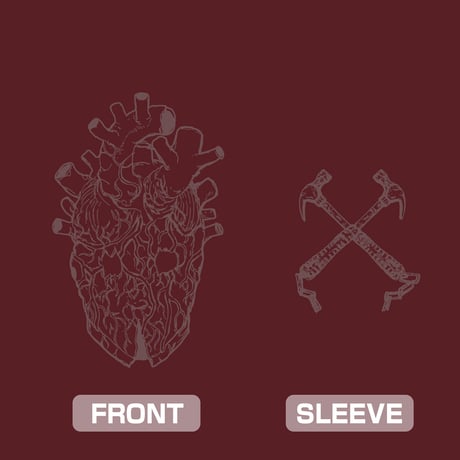 【COSPA】心 マスク Tシャツ [ドロヘドロ（原作版）] 4294-1024 バーガンディ