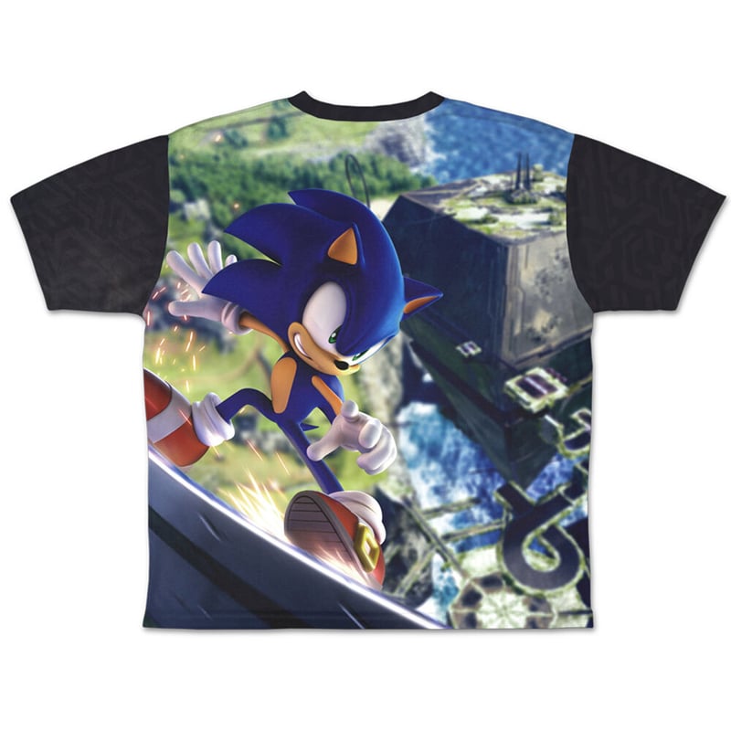 フルグラフィックシリーズ ソニック　SEGA コスパ　tシャツ Lサイズ 究極生命体 シャドウ 両面フルグラフィックTシャツ [ソニック