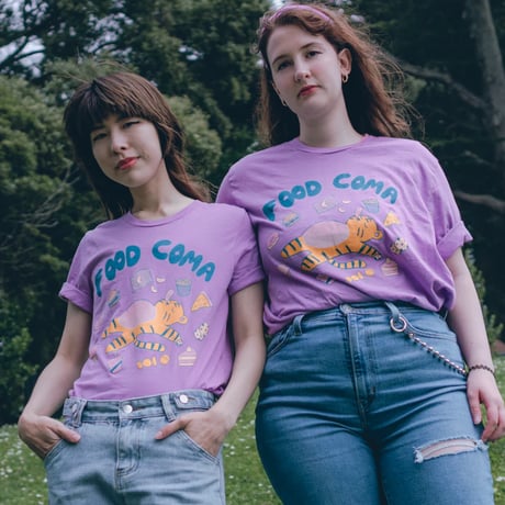 【宇宙サマー】FOOD COMA T-SHIRT