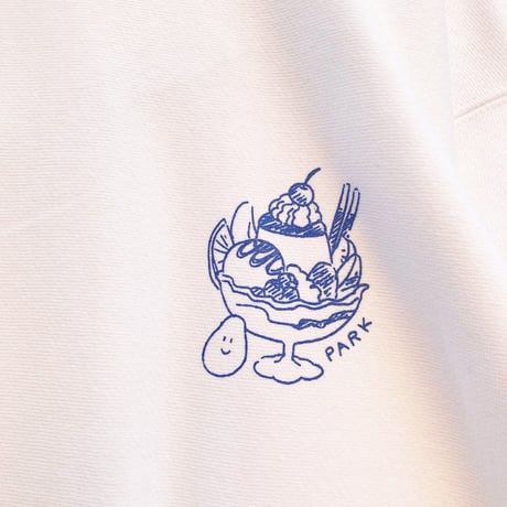 まりカフェスウェット ホワイト（Mari Cafe Sweatshirt White）