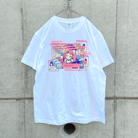 まりとデート Ｔシャツ Ver2.0 ホワイト（Date with Mari T-Shirt Ver2.0 White）