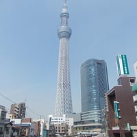 西十間橋より東京スカイツリー