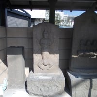 庚申塔（寛文十年銘・正徳四年銘）