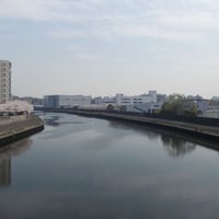 新河岸川　新河岸橋より新河岸大橋側