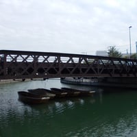 新川　西水門橋