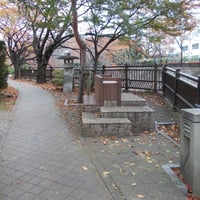 武蔵野の路石神井川コース　板橋区加賀1-13