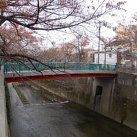 石神井川　新西原橋