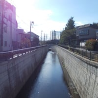 神田川　弁天橋より和泉橋側
