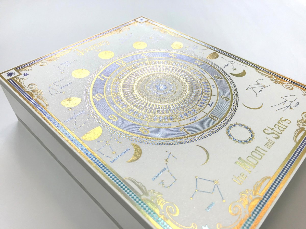 完全受注生産 】 『 魔導書 月読時計2 - ポーラライト箔使用 - 』 1冊