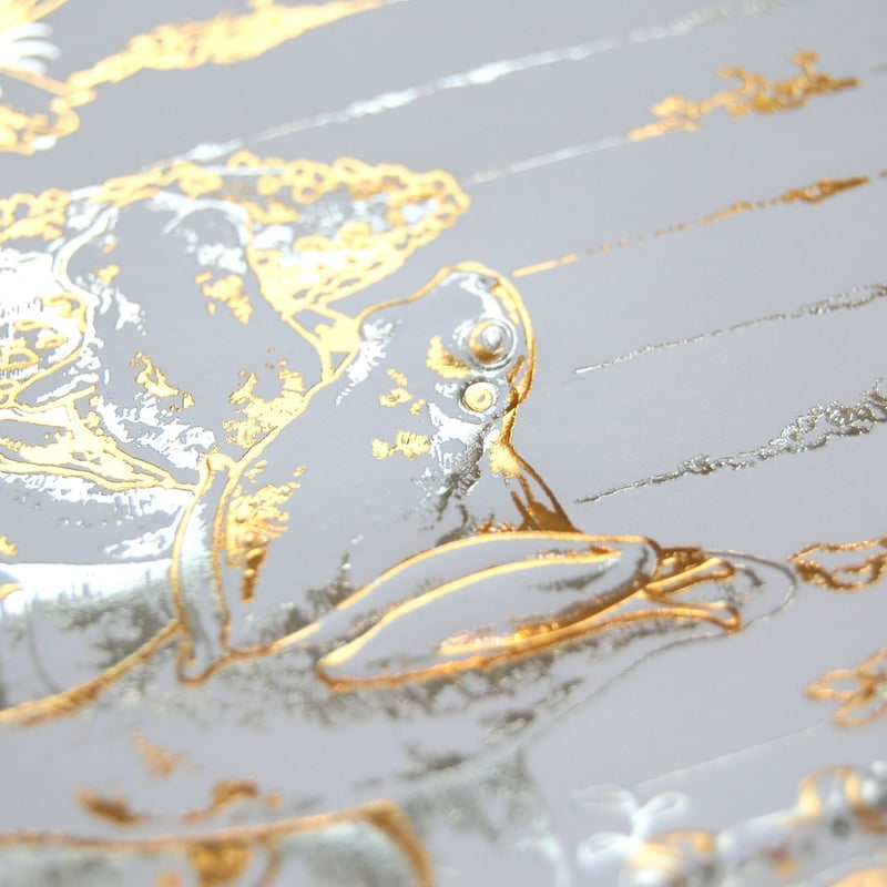 マツダケン 箔便箋 『 草陰 』 | コスモテックサンプル直売所