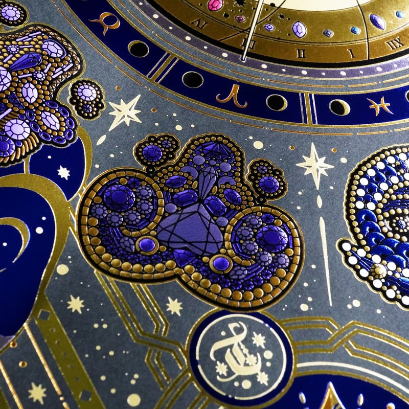 受注生産品 】 大箔力の技術 『 25色箔押し立体ポスター 』 | コスモ