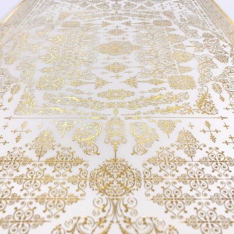 花形装飾活字（ エンスヘデ活字鋳造所 ） 箔押し包装紙