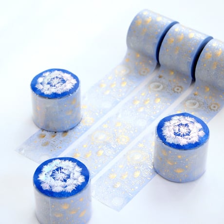【 受注生産会 】2019年5月1日（水）～2019年5月17日（金）まで ― 『 風の種子（たね） 』 箔押しマスキングテープ