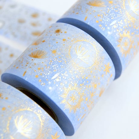 【 受注生産会 】2019年5月1日（水）～2019年5月17日（金）まで ― 『 風の種子（たね） 』 箔押しマスキングテープ