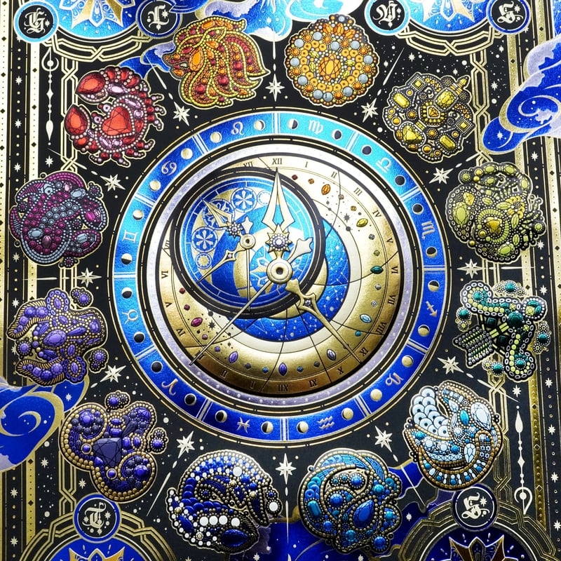 受注生産品 】 大箔力の技術 『 25色箔押し立体ポスター 』 | コスモ