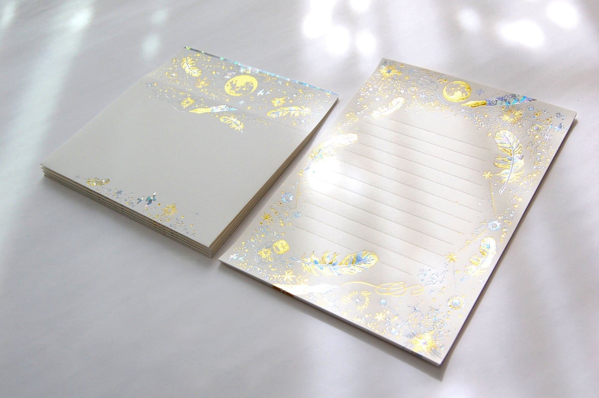 コスモテック 箔押しクリアファイル＋レター用紙他セット☆ コスモテック 箔押しクリアファイル＋レター用紙他セット☆ CATEGORY