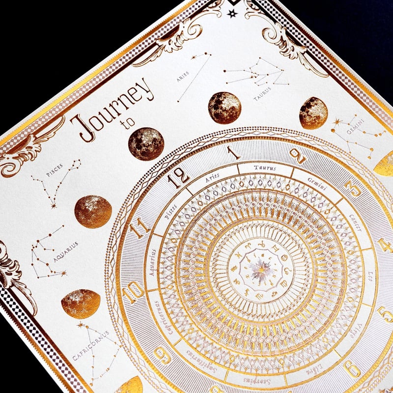 月へのみち 月の満ち欠けカレンダー ミチル 2026 - 神戸派商店