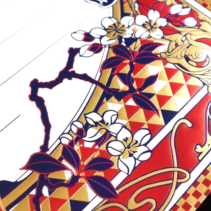 箔便箋 『 大正ロマン図 』 | コスモテックサンプル直売所