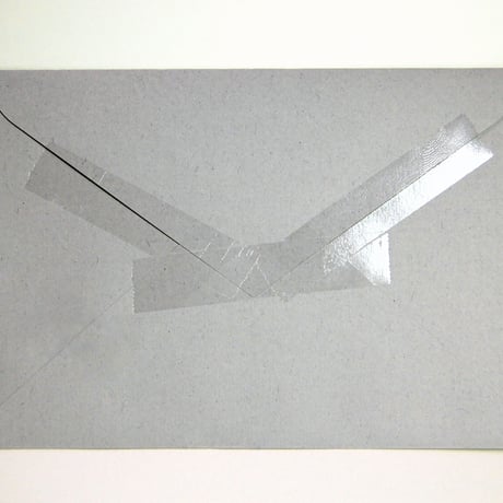 『 セロハンテープ風 』 透明箔押し封筒
