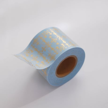 【 受注生産会 】2021年5月1日（土）～2021年5月23日（日）まで ― 花形装飾活字 箔押しマスキングテープ 『 第2弾 』 Type-004