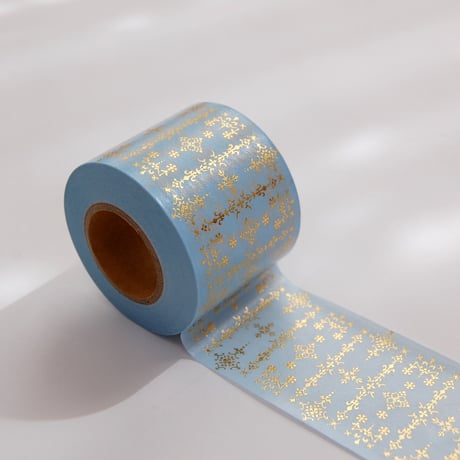 【 受注生産会 】2021年5月1日（土）～2021年5月23日（日）まで ― 花形装飾活字 箔押しマスキングテープ 『 第2弾 』 Type-004