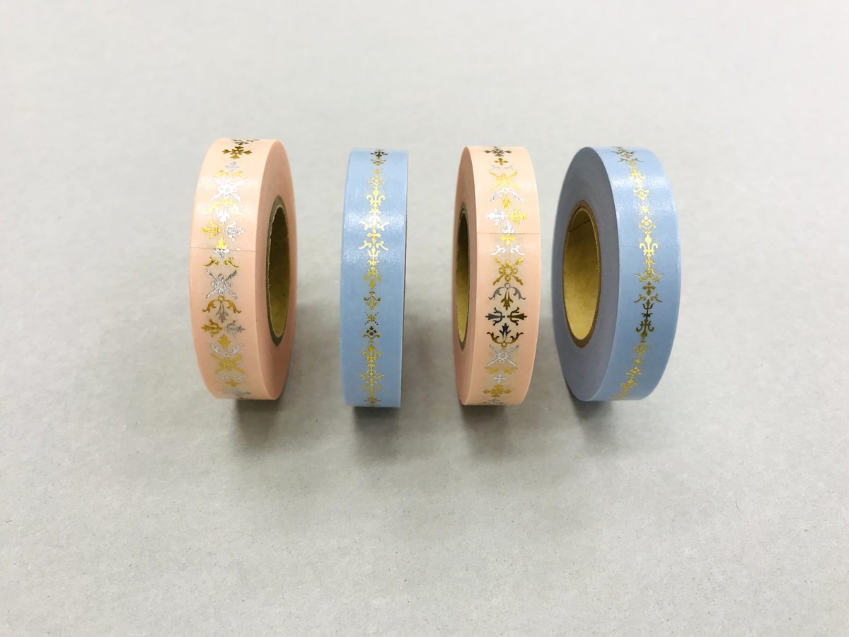 32セット限定 】 花形装飾活字 箔押しマスキングテープ 『 HAZAI 32セット限定 】 花形装飾活字 箔押しマスキングテープ 『 HAZAI