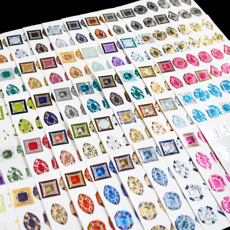 ランダム封入 】 『 箔宝石 - Gem & Mineral Edition - 』