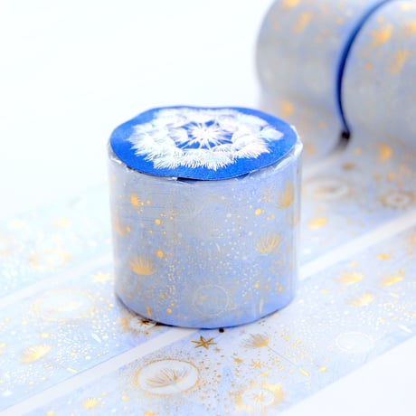 【 受注生産会 】2019年5月1日（水）～2019年5月17日（金）まで ― 『 風の種子（たね） 』 箔押しマスキングテープ