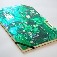 【 受注生産会 】2018年1月1日（月）～2018年1月12日（金）まで ― 箔押し三重装！ななめリングノート『 ナスカの電子回路 』