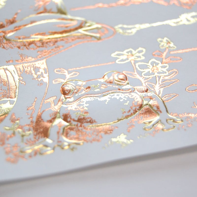 マツダケン 箔便箋 『 草陰 』 | コスモテックサンプル直売所