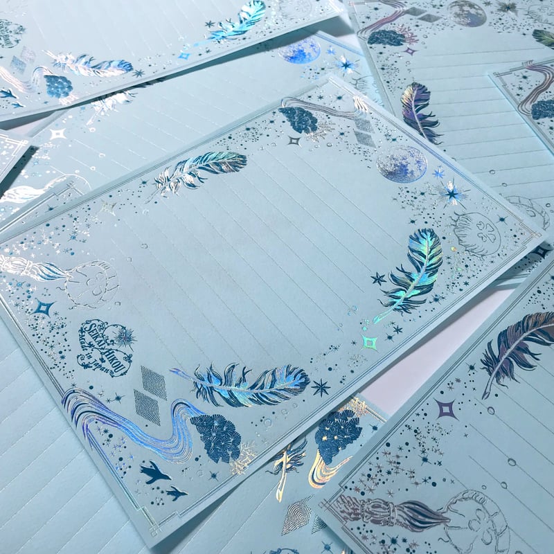 箔便箋 『 星海飛行 』 | コスモテックサンプル直売所
