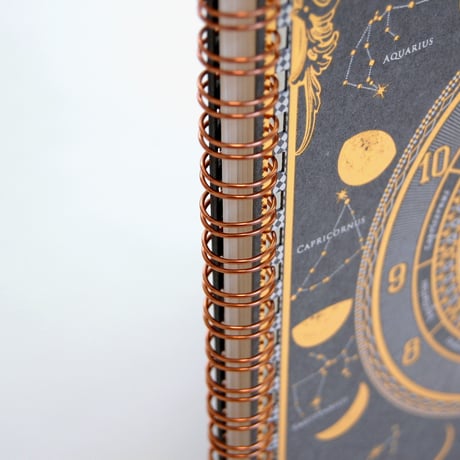 【 受注生産会 】2018年10月01日（月）～2018年10月31日（水）まで ― 『 月読時計 』 Wリングノート