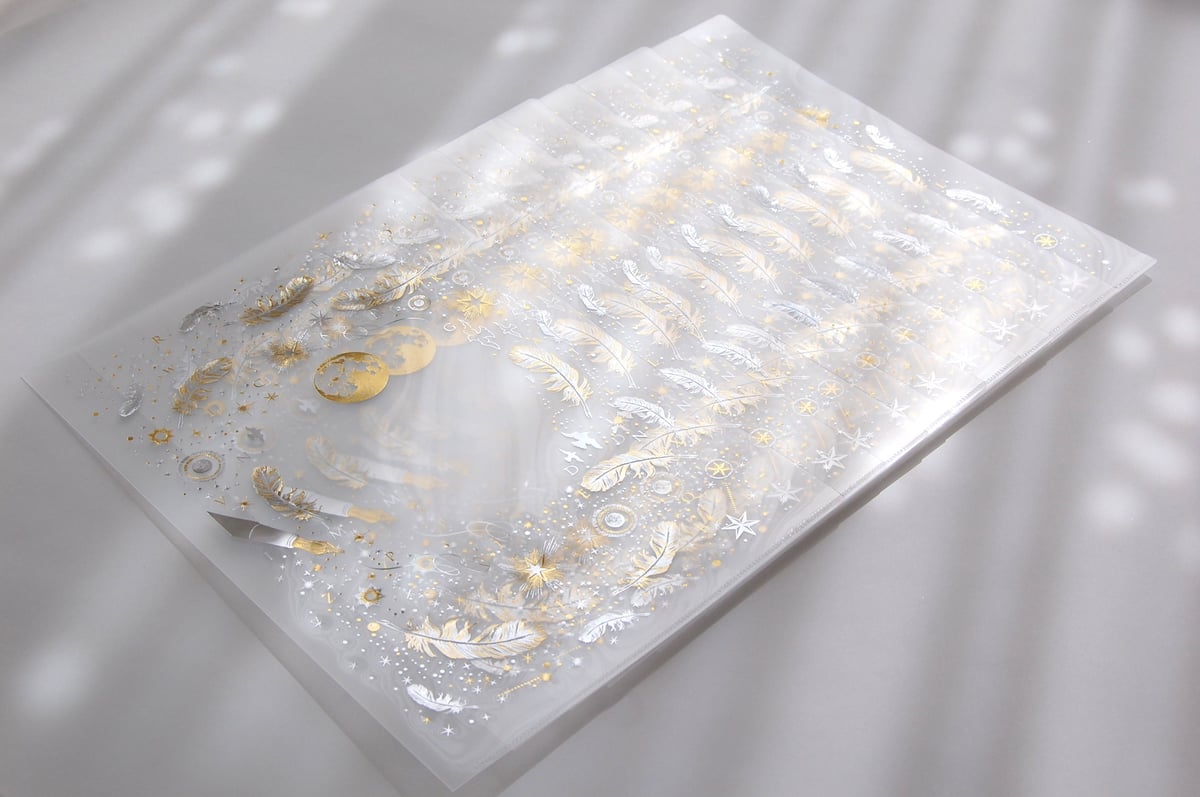 コスモテック　箔押し　クリアファイル2種　まとめ売りB fit=scale-down,w=1200